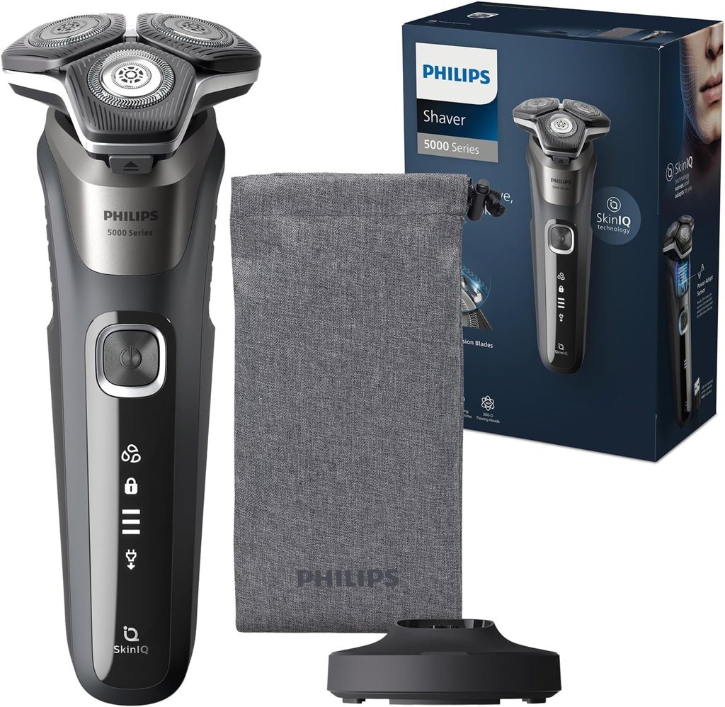 Afeitadora Philips Serie 5000: piel suave sin irritaciones