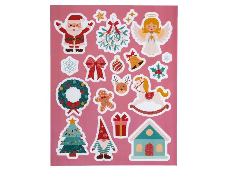 Decora tu hogar con pegatinas navideñas al 50%