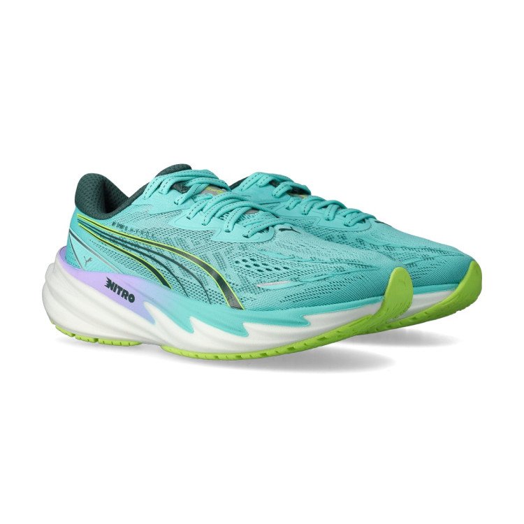 Zapatilla Velocity Nitro 5 Hyrox Intense Mint‑Light Lavender para hombre