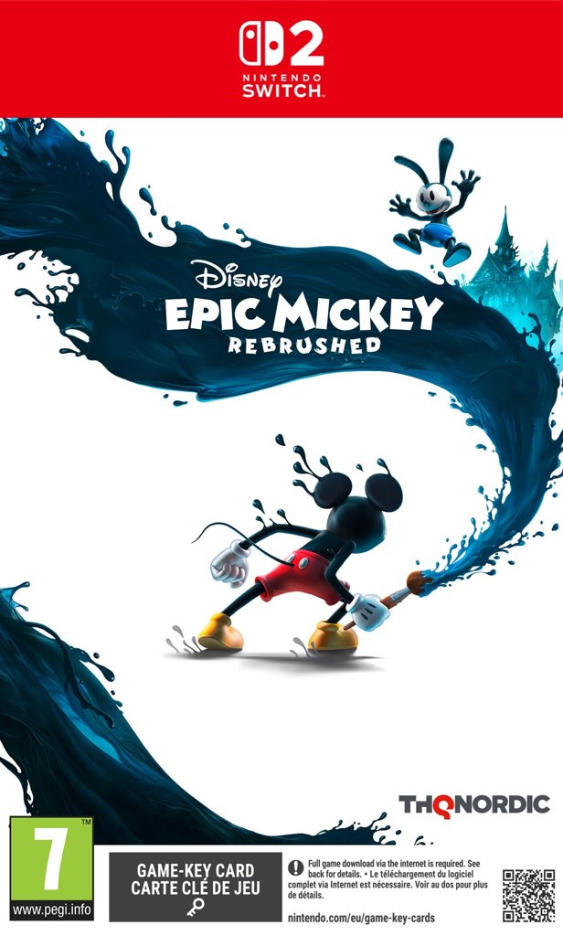 Revive la magia de Mickey con Epic Mickey Rebrushed para Switch