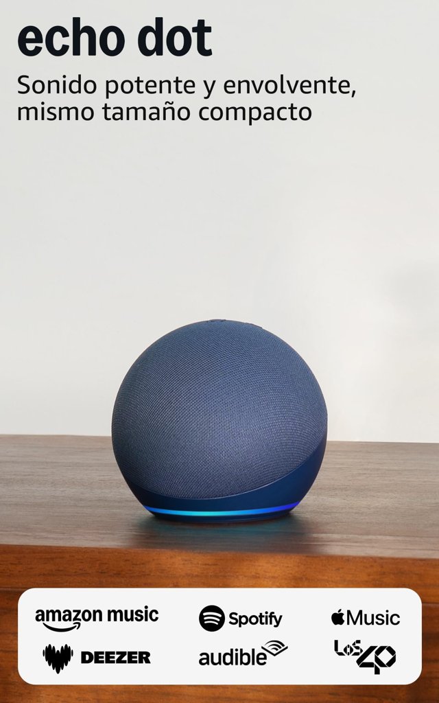 Echo Dot 5ª generación: tu asistente inteligente al mejor precio