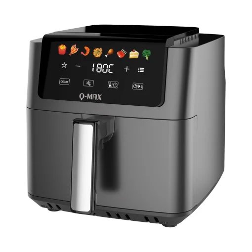 Freidora de Aire Q‑Max Digital 6,5 L: cocina saludable sin aceite