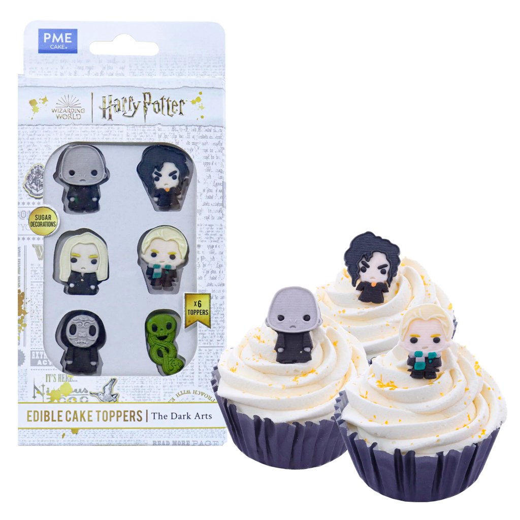 Set de 6 toppers comestibles de Harry Potter para cupcakes