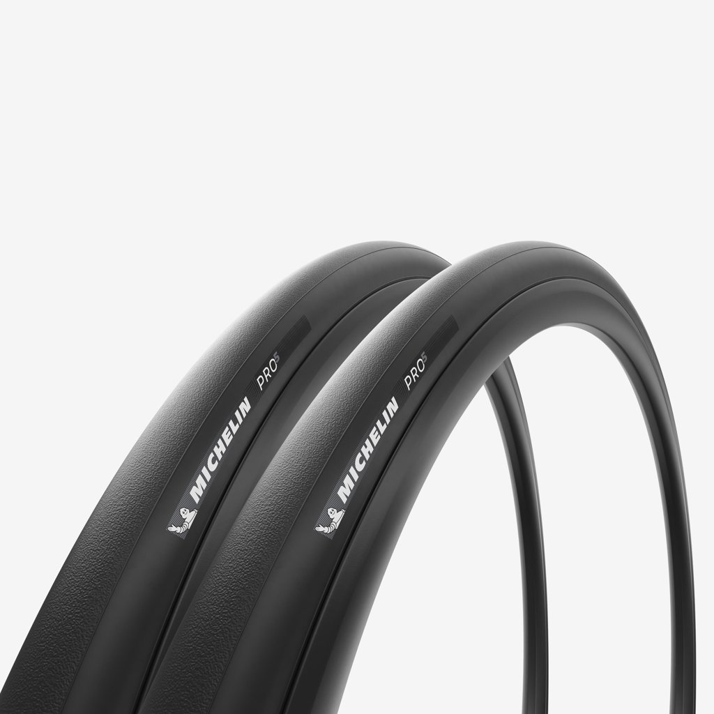 Pack 2 neumáticos Michelin Pro 5 700x25: agarre y seguridad al mejor precio