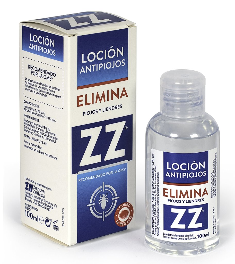 ZZ | Antipiojos | Loción Capilar para Eliminación de Piojos y Liendres