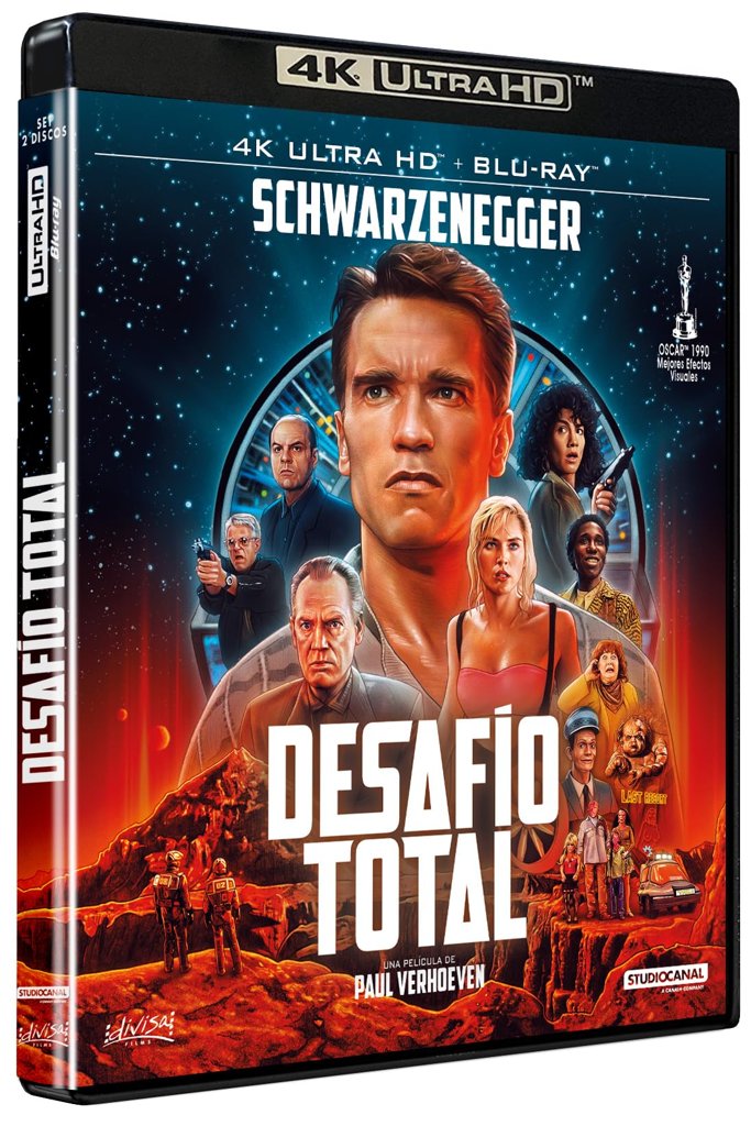 Descubre la aventura épica en 4K con Desafío Total + Blu‑ray