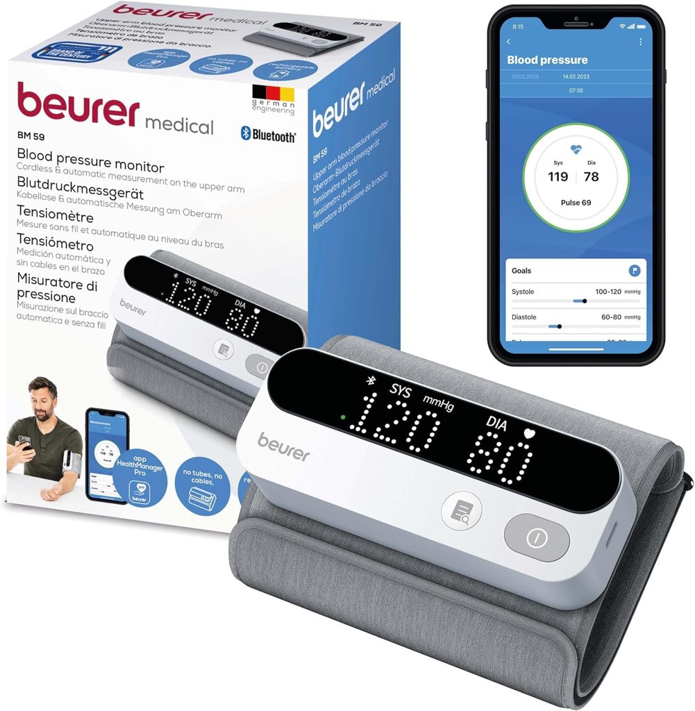 Controla tu presión arterial con el Beurer BM 59 sin cables