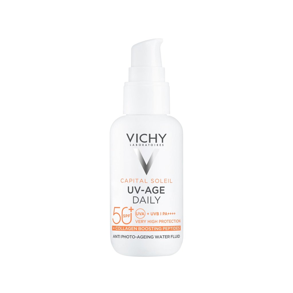 Protección solar Vichy UV‑Age: SPF50+ y antienvejecimiento