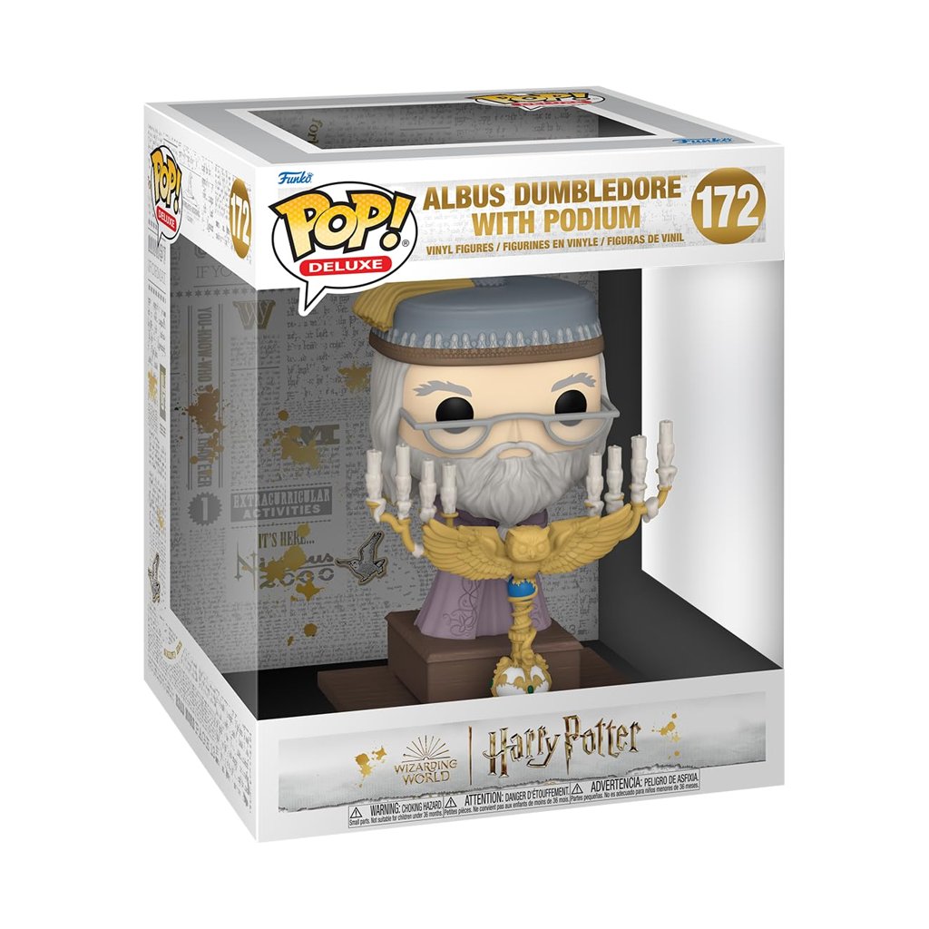 Albus Dumbledore with Podium Funko Pop