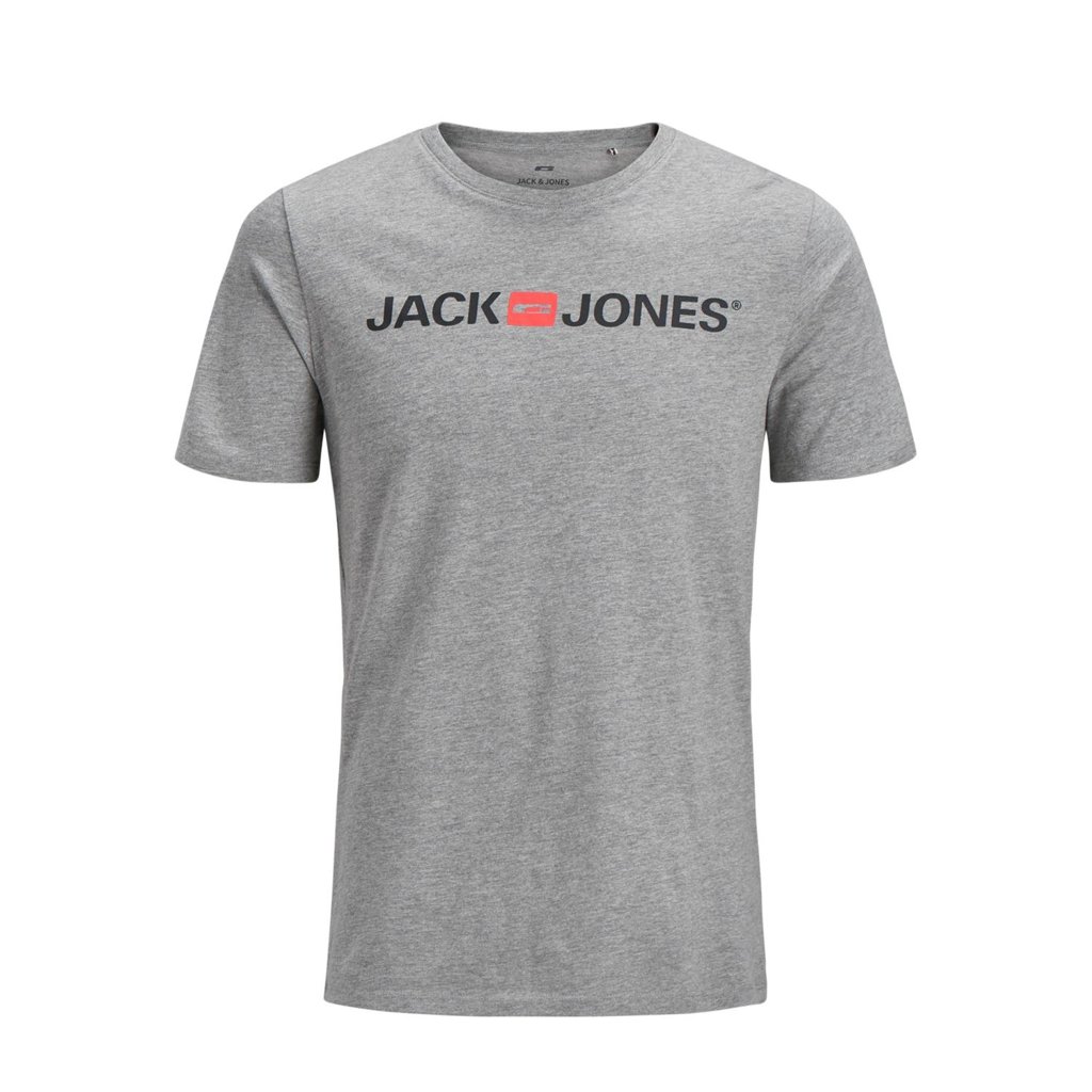 Camiseta de algodón Jack & Jones para hombre, estilo casual