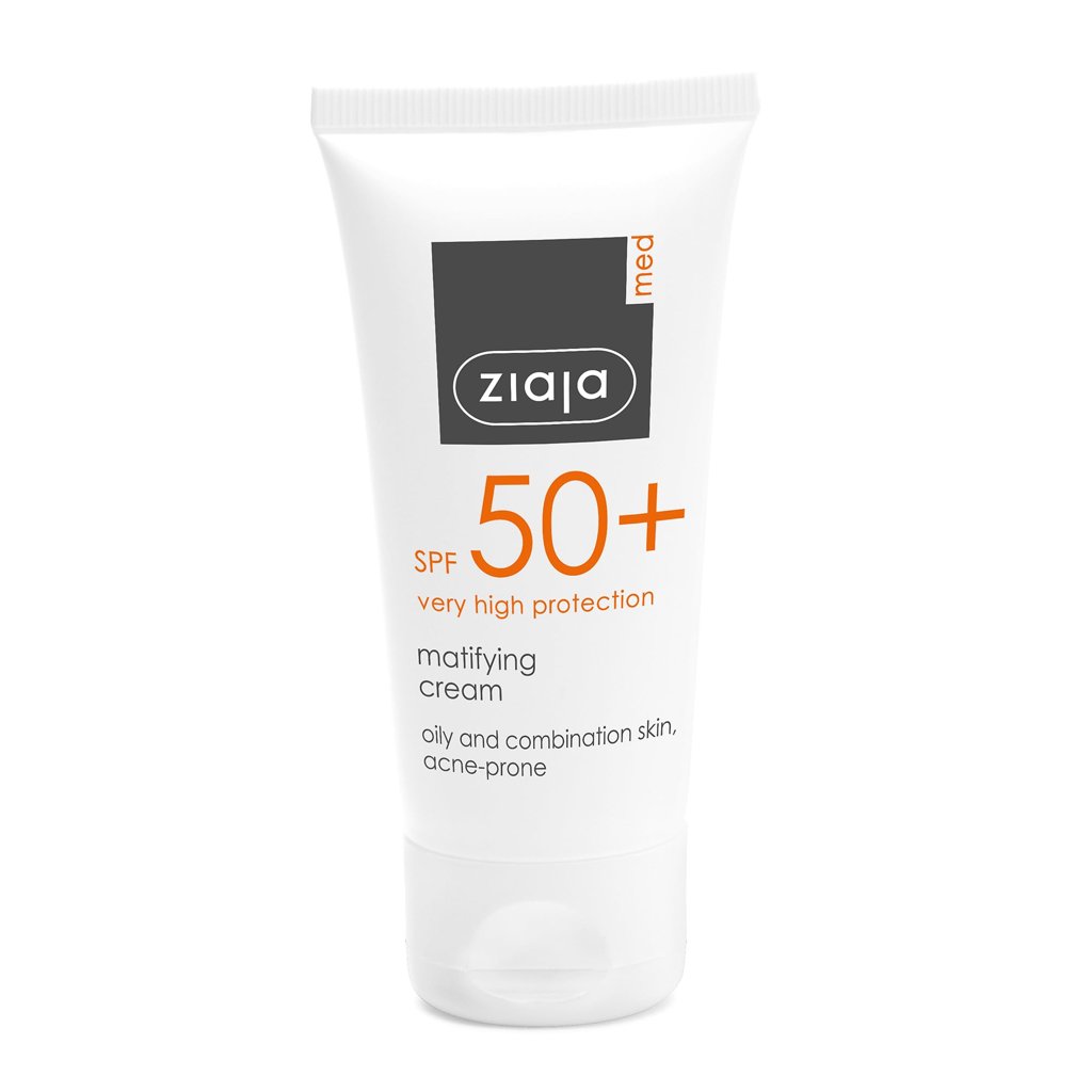 Protección solar matificante Ziaja Med SPF 50+ a precio mínimo