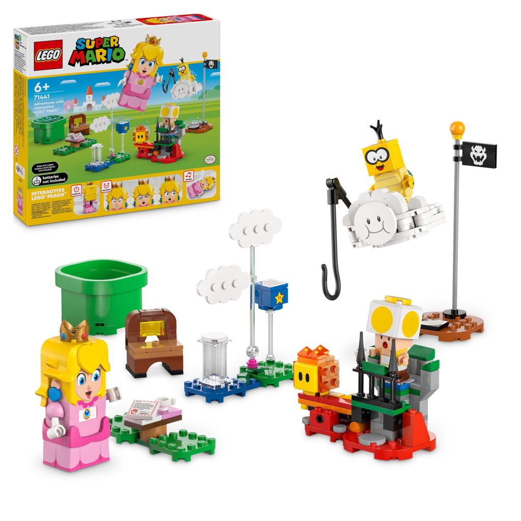 Aventuras interactivas de Super Mario con LEGO y la princesa Peach