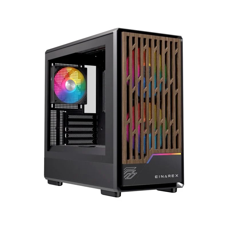 Caja PC Einarex Pulse PM400 RGB: estilo compacto y elegante