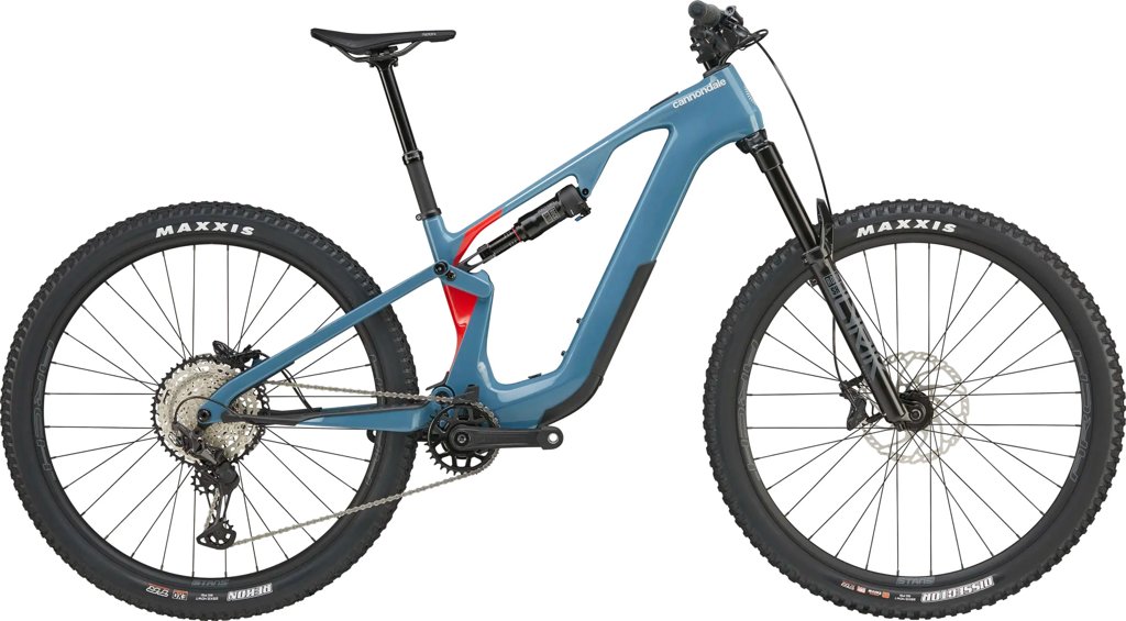 Descubre la eMTB CANNONDALE Habit Neo Carbon 3 en Storm Cloud