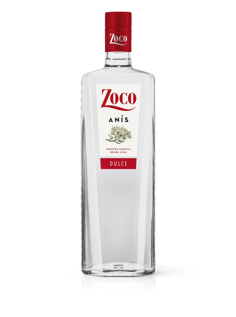 Zoco Anís Dulce, licor premium de sabor suave y dulce