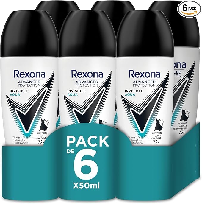 Desodorante Rexona 6 unidades
