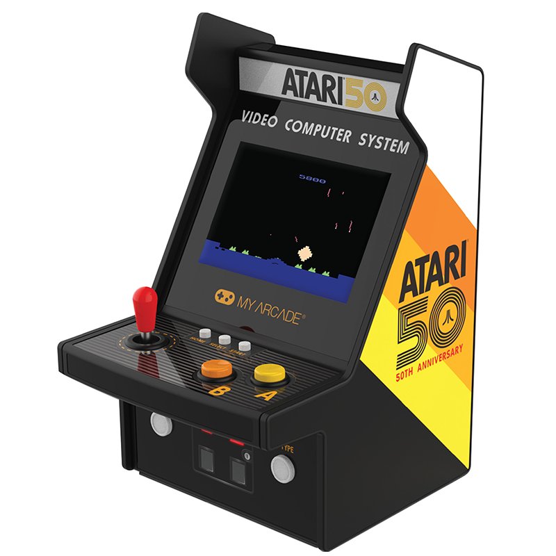 Consola Arcade Retro Atari con 100 juegos por 29,99 € en GAME (-40%)