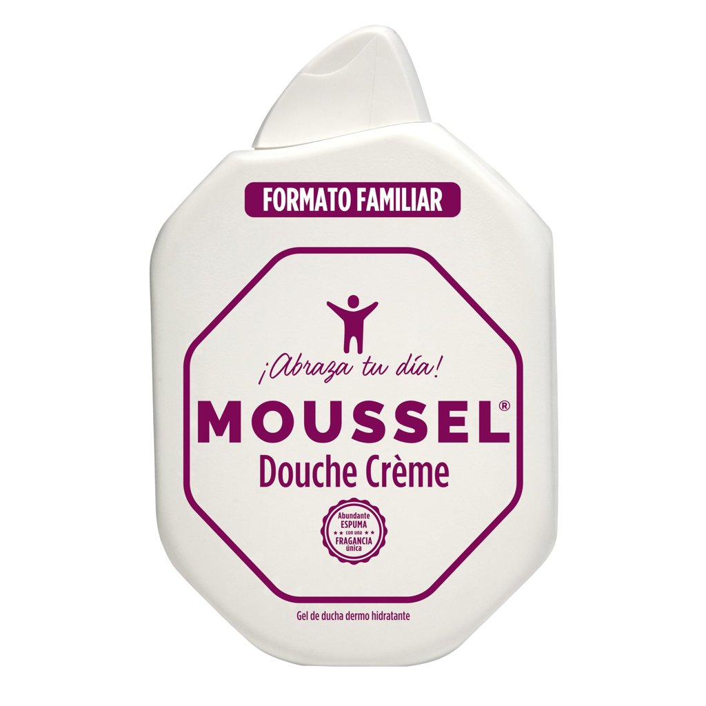 Crema de ducha X2 Moussel 900 ml: piel suave e hidratada
