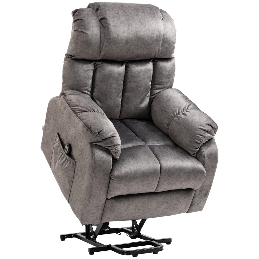 Sillón reclinable eléctrico con función de ayuda para levantarse