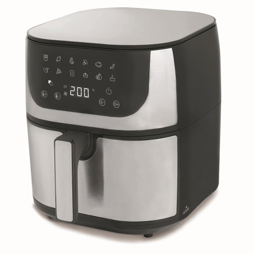 Freidora de aire sin aceite 1800W: cocina saludable y rápida