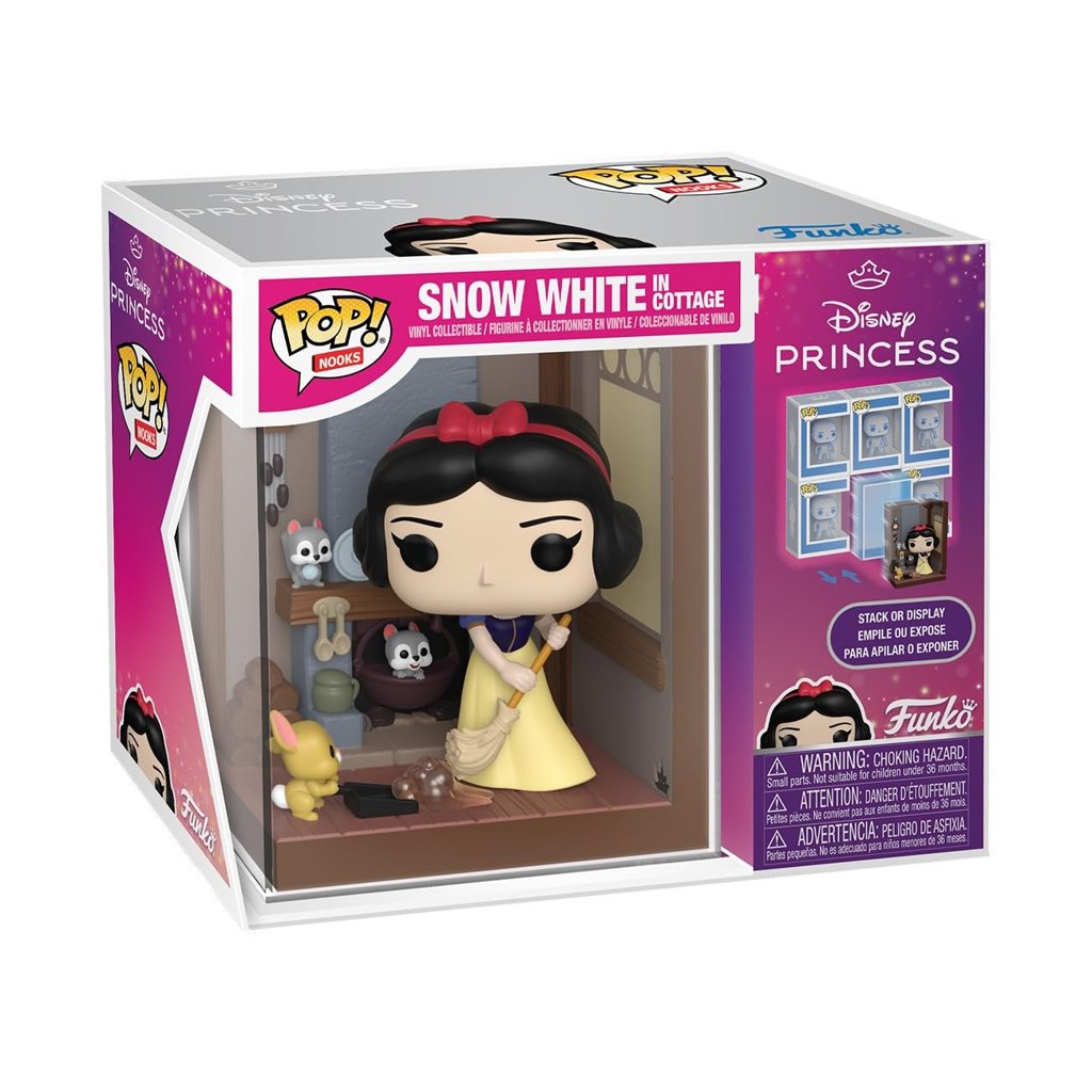 Blancanieves en la cabaña