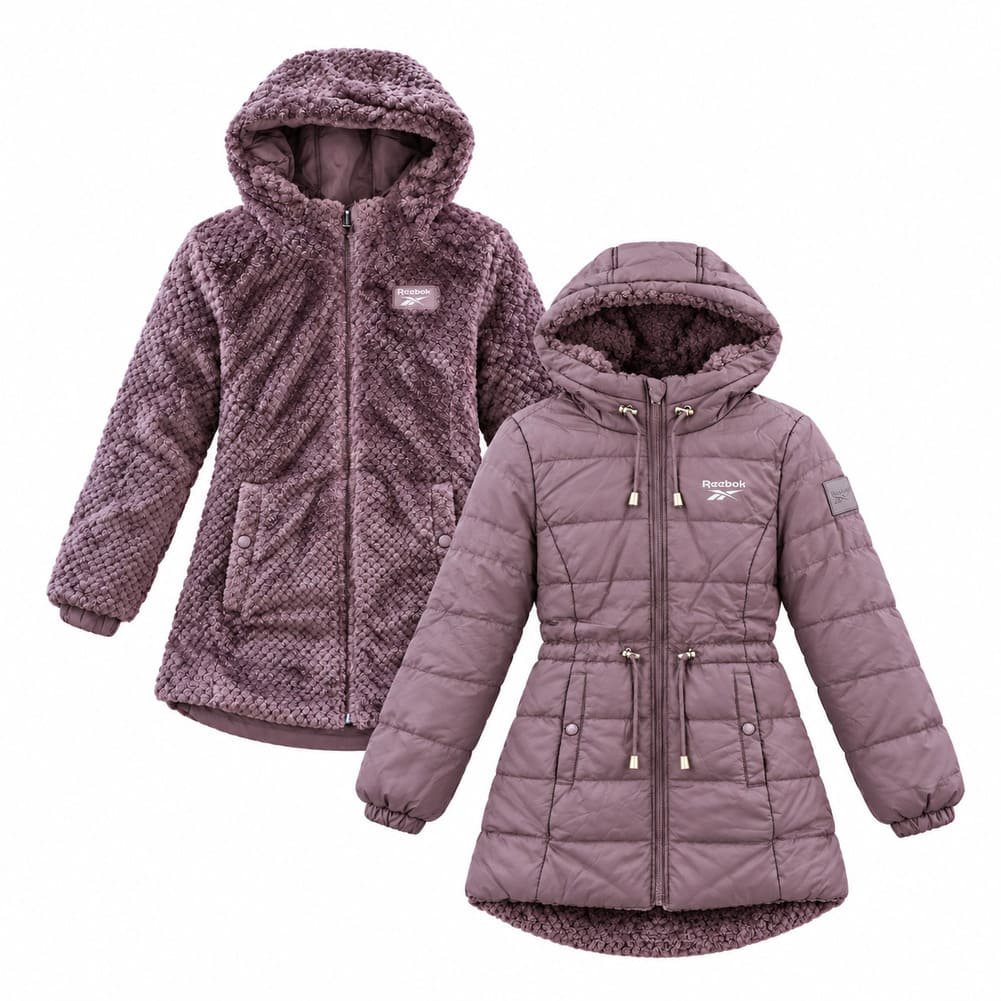 Chaquetón reversible Reebok Snow para mujer: estilo y comodidad