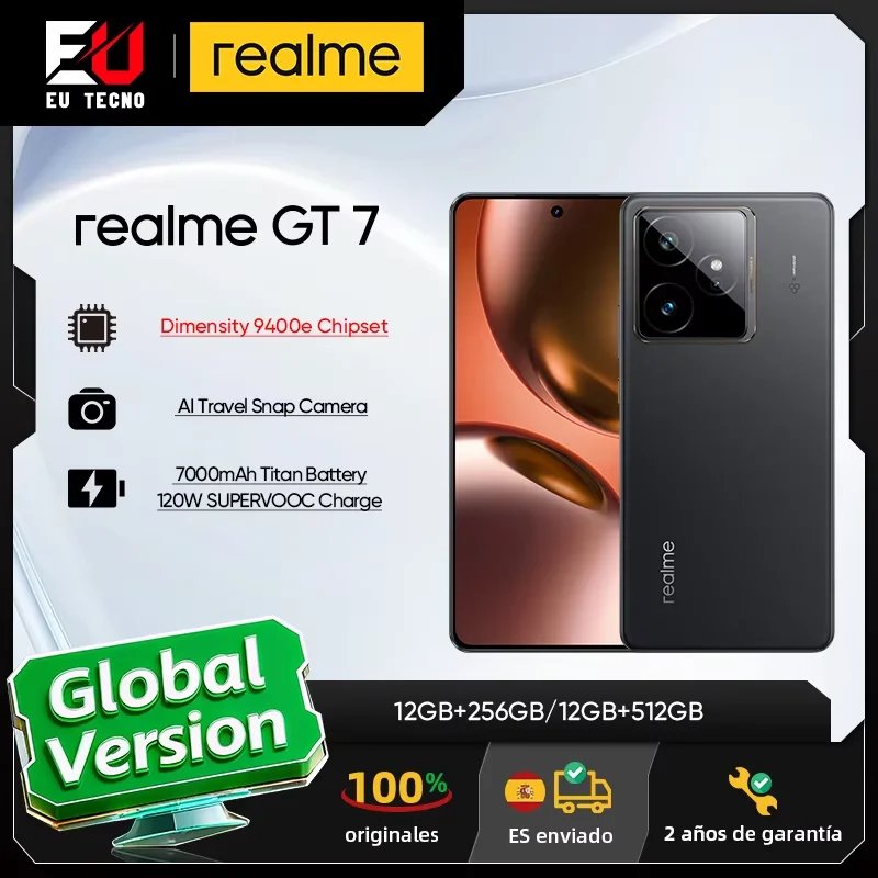 Realme GT 7 5G: Potencia y Pantalla AMOLED