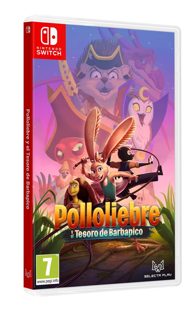 Polloliebre y el Tesoro de Barbapico: diversión en Switch