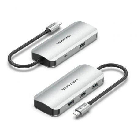 Potencia tus dispositivos con el hub USB‑C de 5 puertos