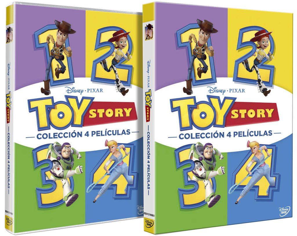 Colección completa Toy Story en DVD – Woody y Buzz en acción