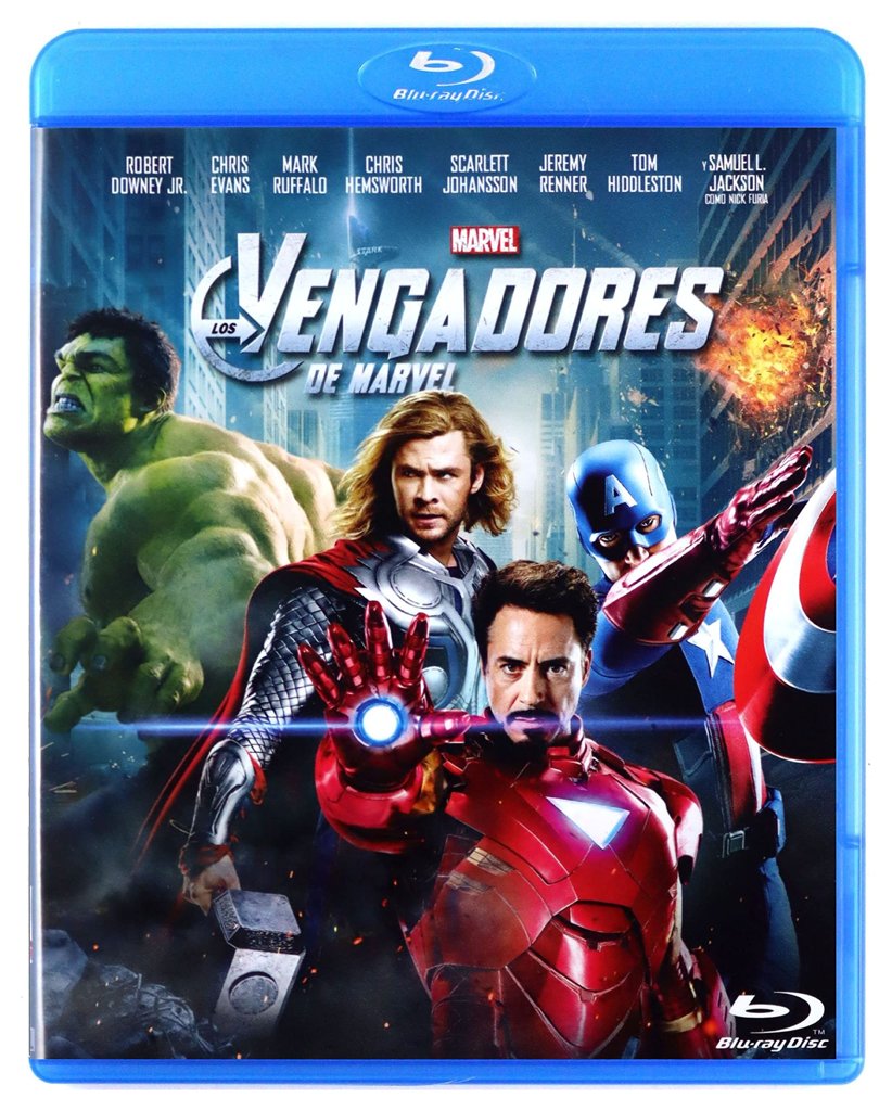 Los Vengadores en Blu Ray