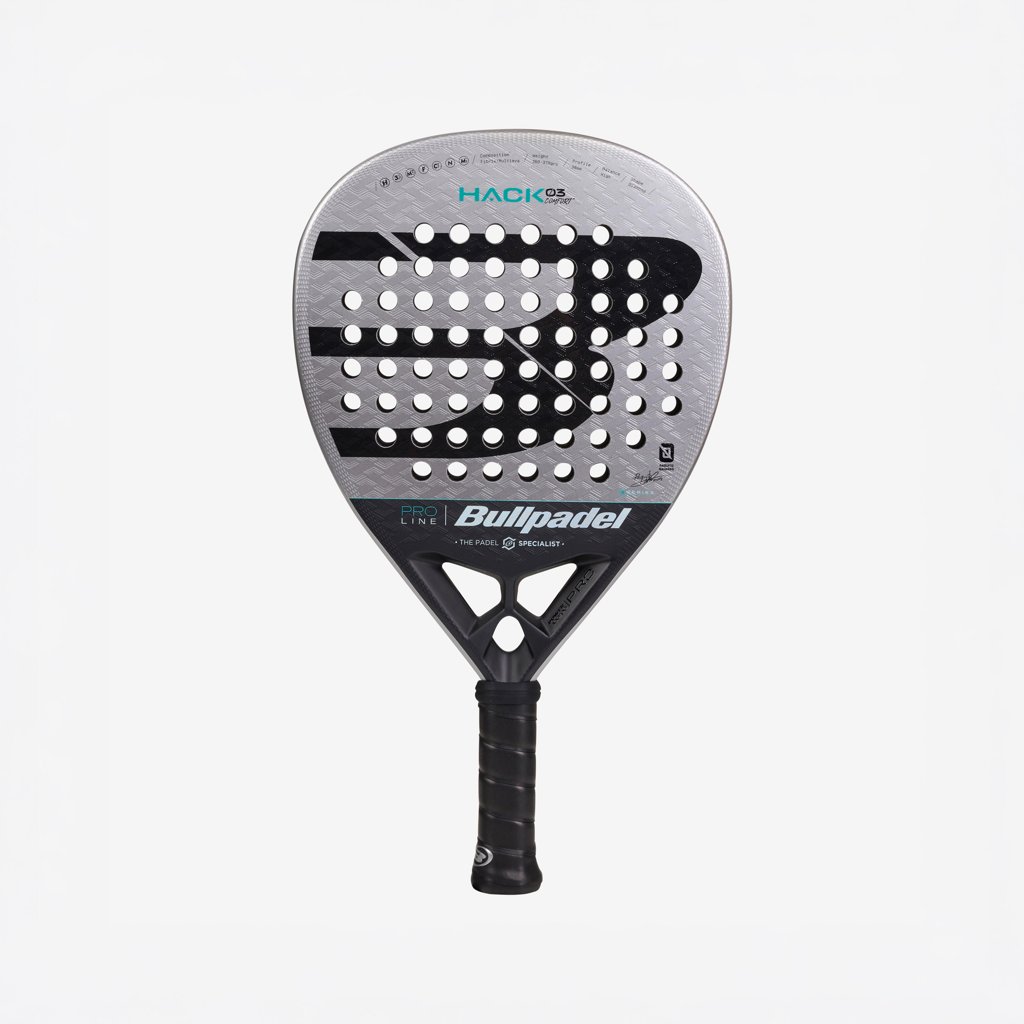 Bullpadel Hack 03 Comfort: pala de pádel de alto control