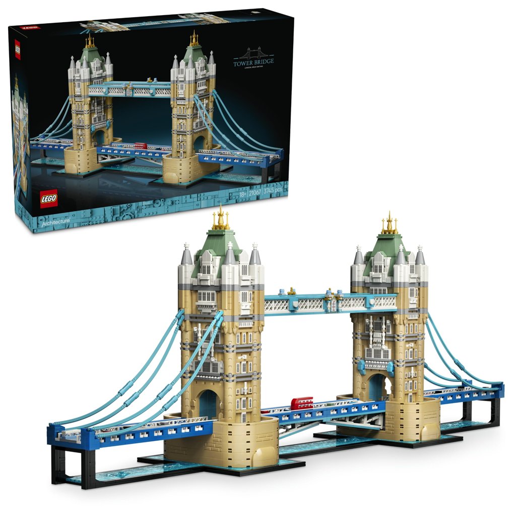 Descubre el majestuoso Puente de la Torre con LEGO Architecture