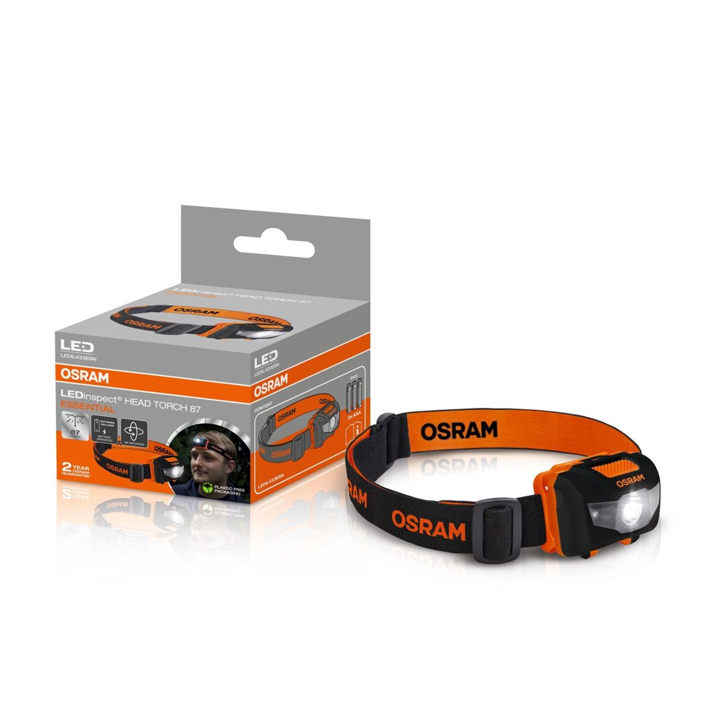 Linterna Frontal OSRAM 87lm 4 Modos