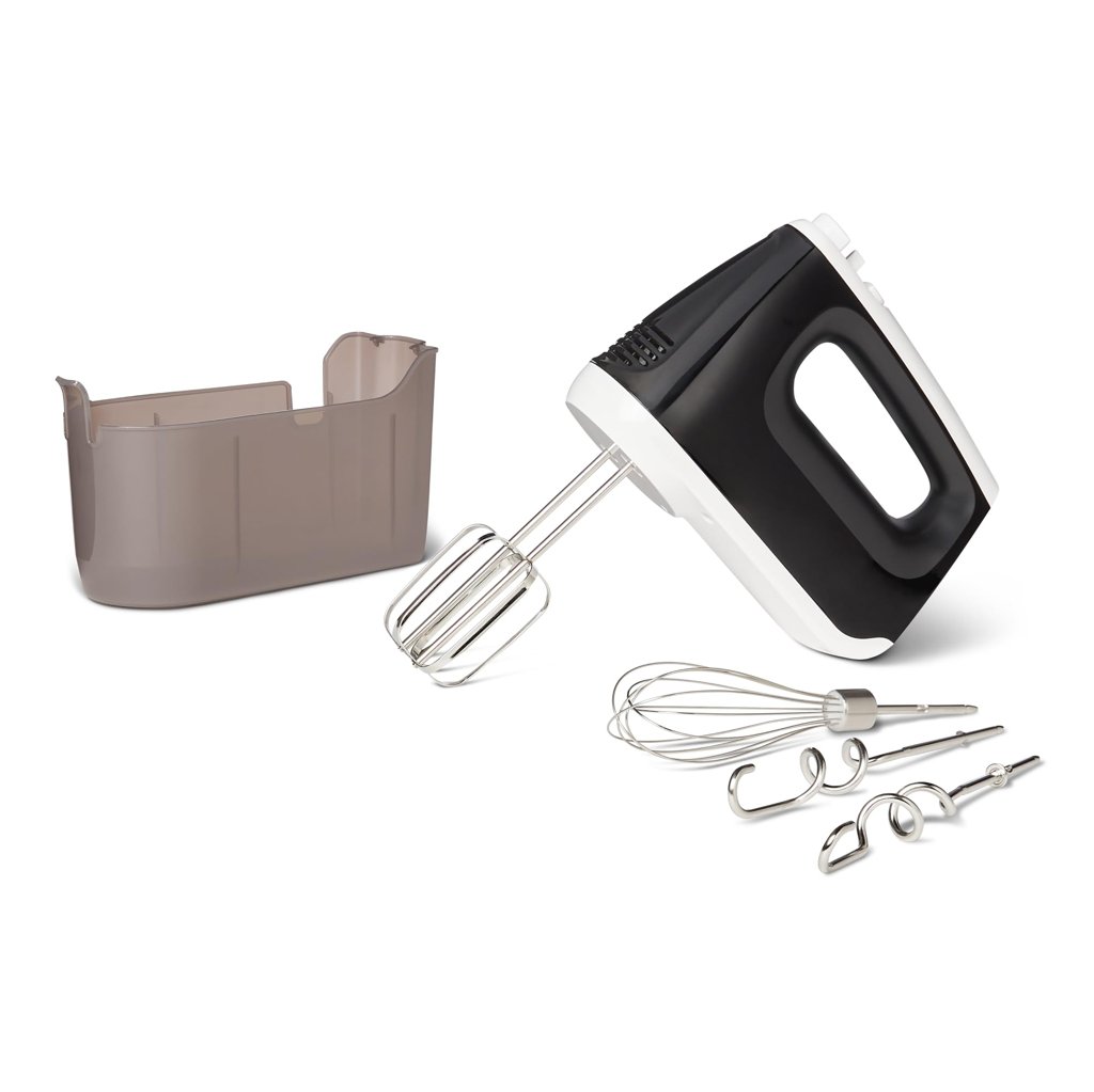 Batidora de varillas Amazon Basics 400W con 6 velocidades y Turbo