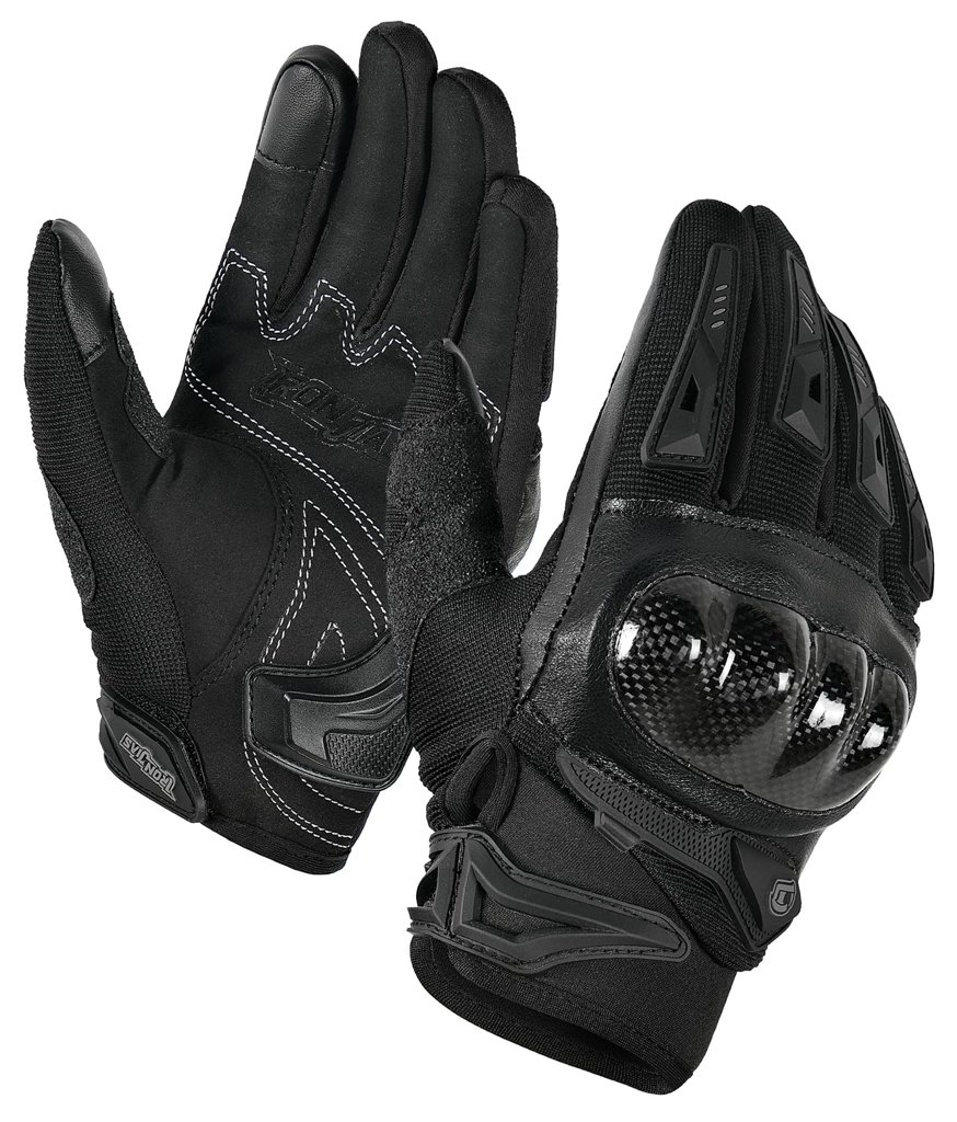 Guantes de moto IRON JIA'S de fibra de carbono, frescos y táctiles