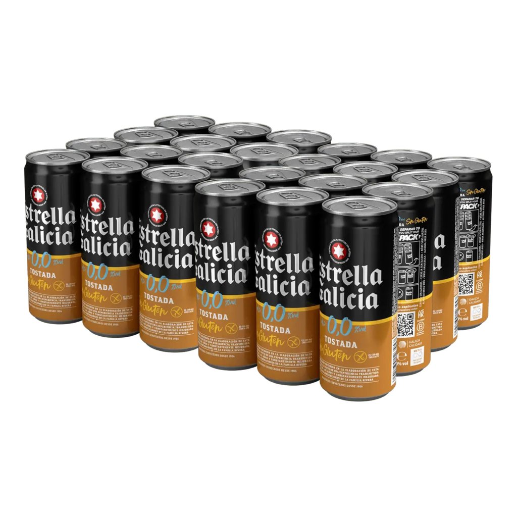 Cerveza 0,0 Estrella Galicia