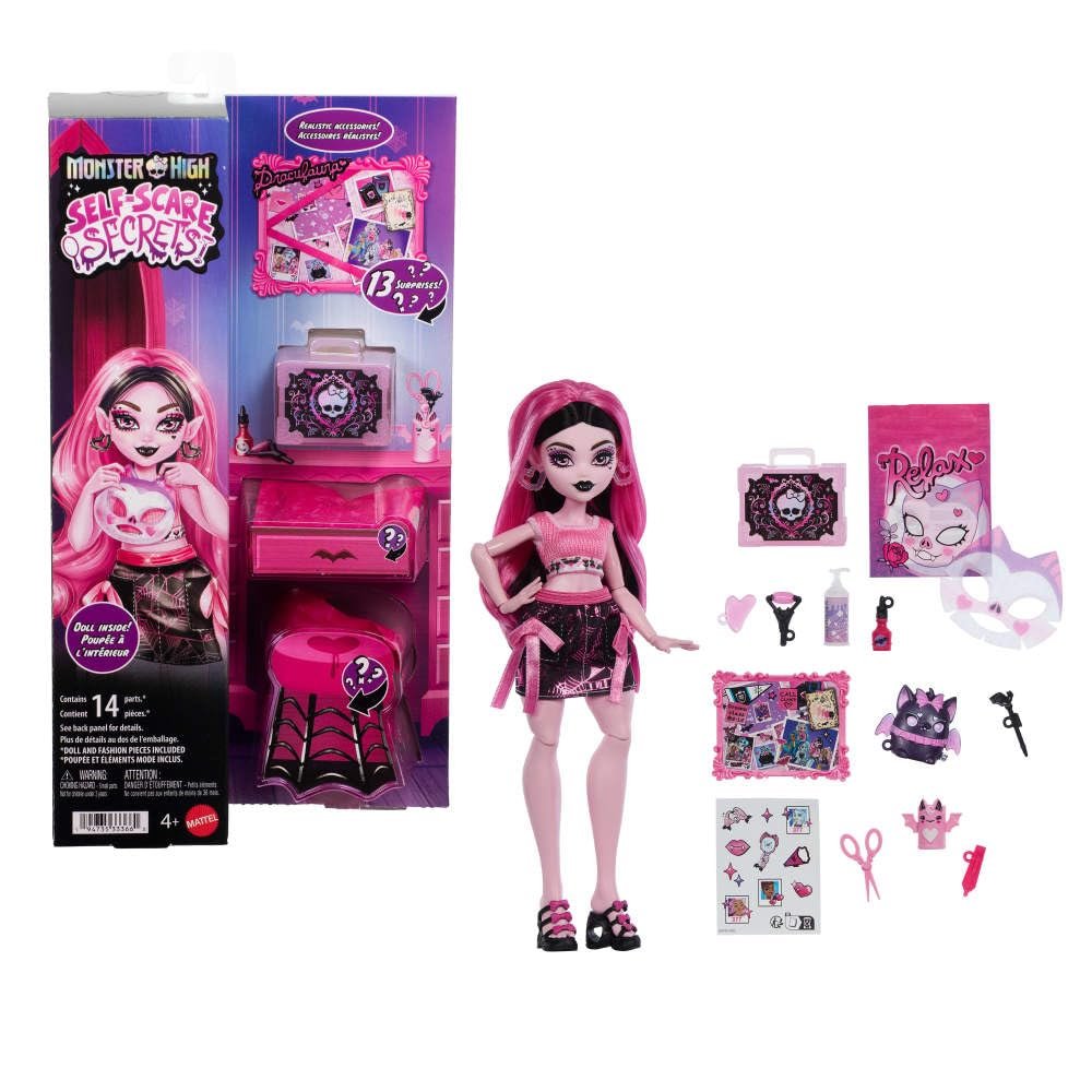 Descubre a Draculaura de Monster High: la muñeca que cuida su estilo