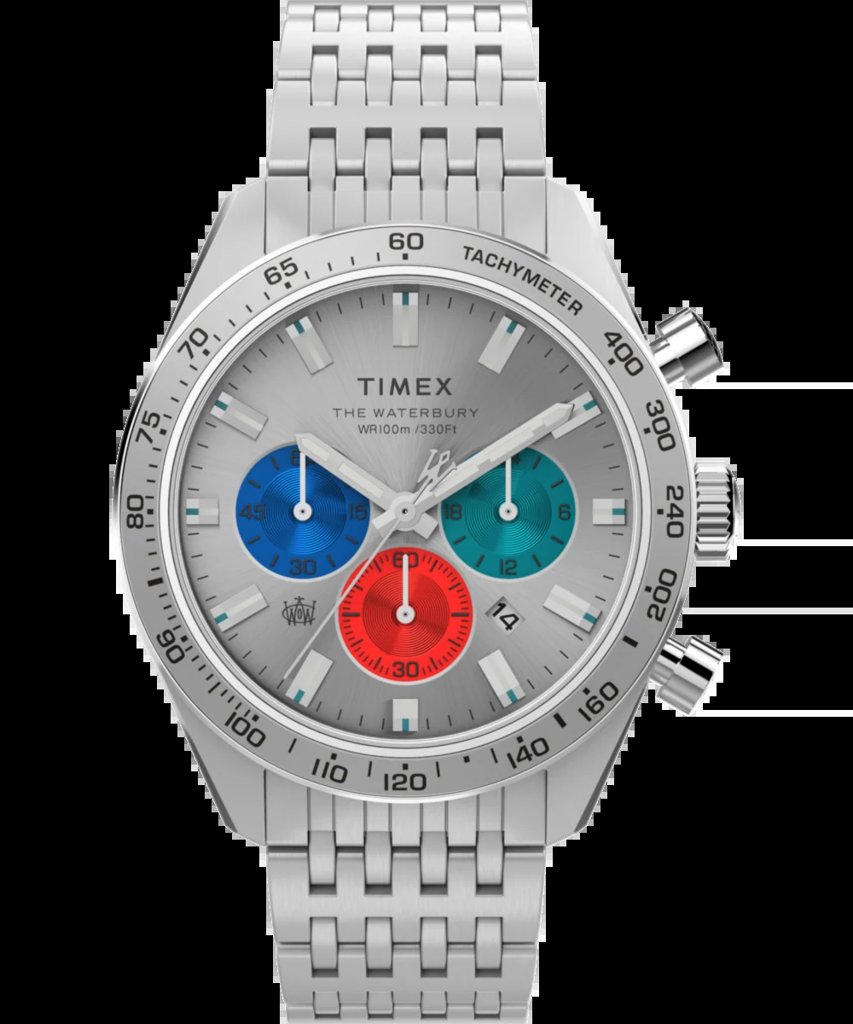 Timex Waterbury: Elegancia clásica con cronógrafo