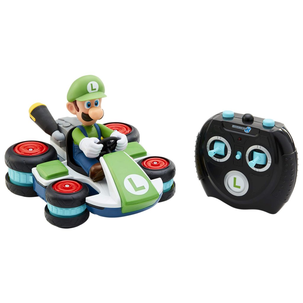 Mario Kart Luigi RC: acrobacias y giros 360°