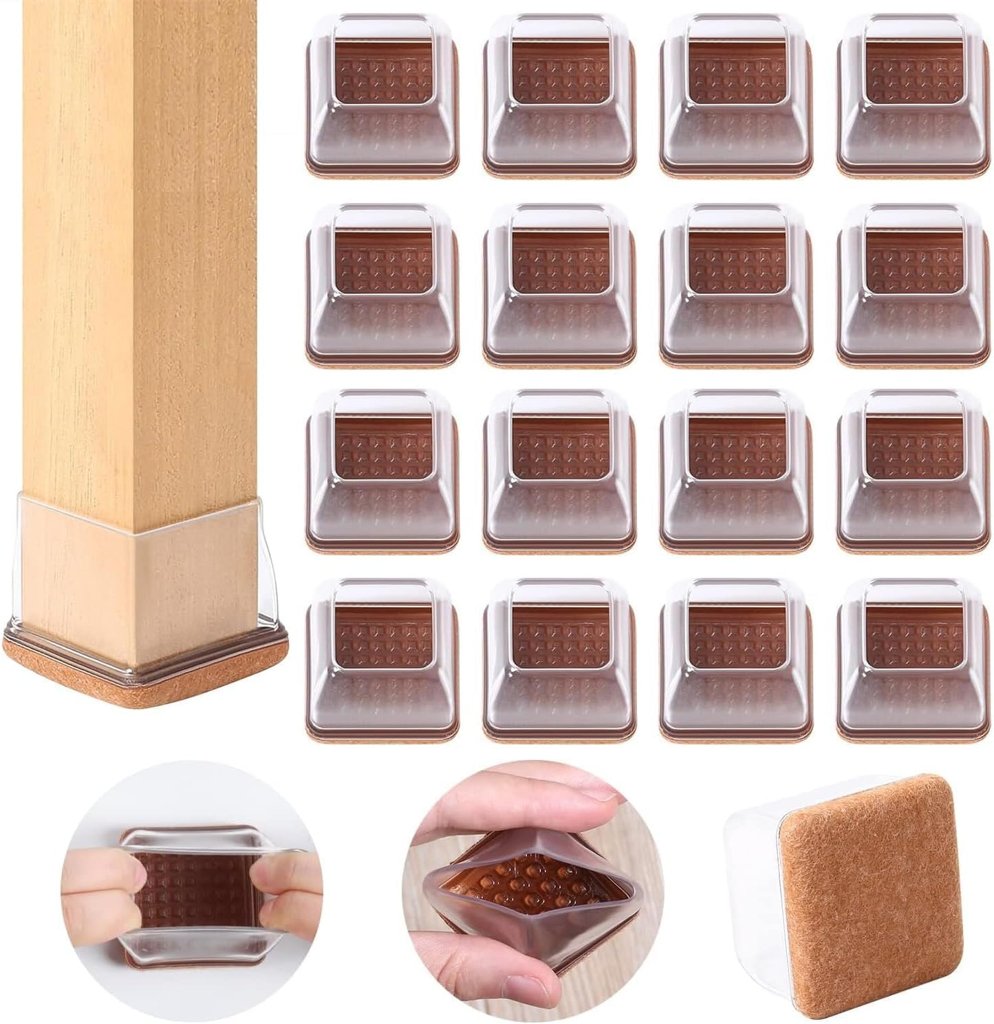 Protege tu suelo con estos protectores de silicona para patas de silla