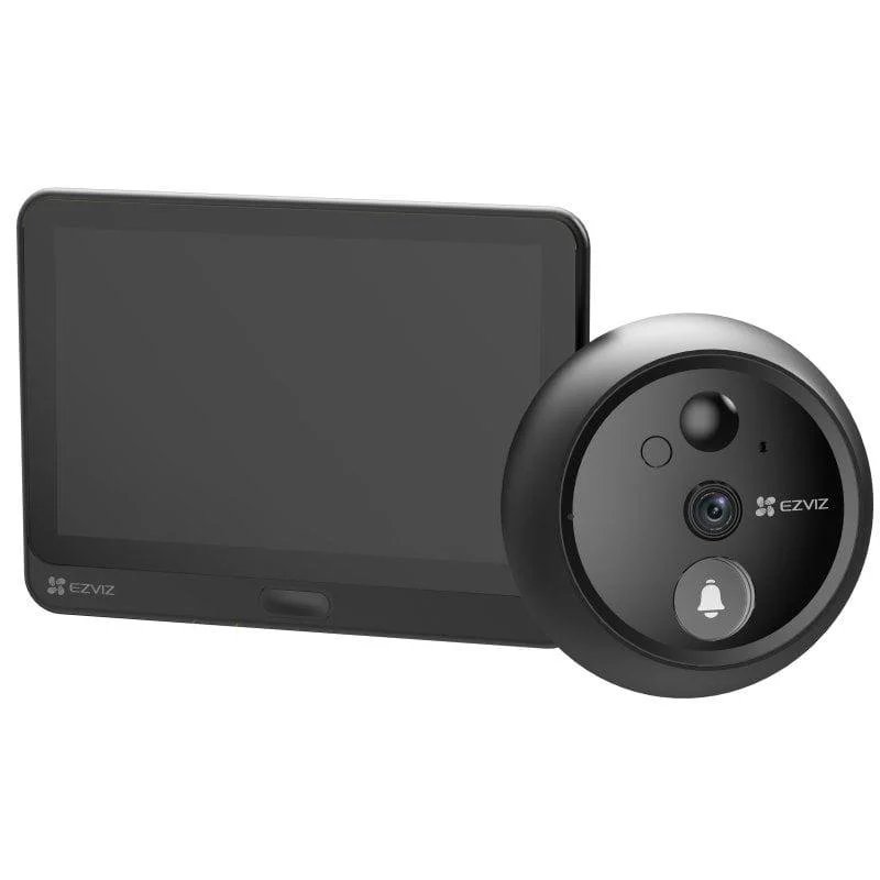 Mirilla inteligente EZVIZ HP4 con visión nocturna y detección de movimiento