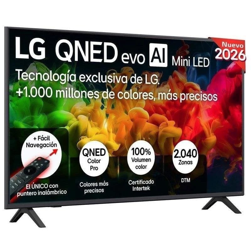 TV LG QNED evo MiniLED 75'' 4K con WebOS y AI – Oferta Imperdible