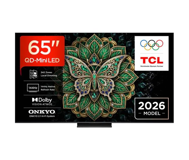 TV MiniLED 65" UltraHD 4K con Google TV y sonido Onkyo