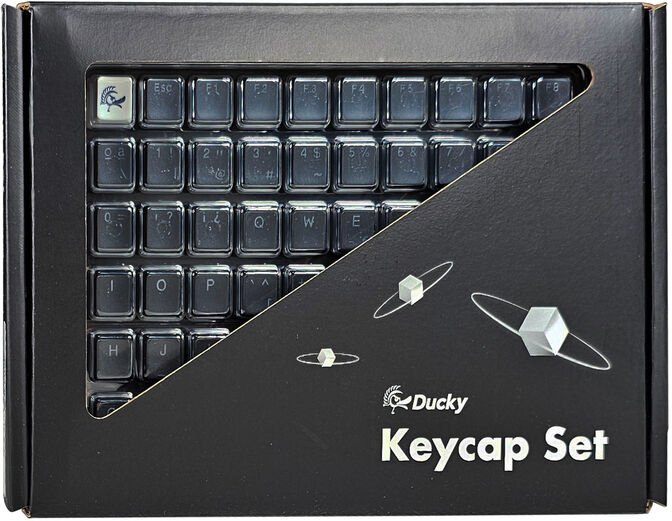 Teclado mecánico Ducky de 132 teclas PBT con retroiluminación