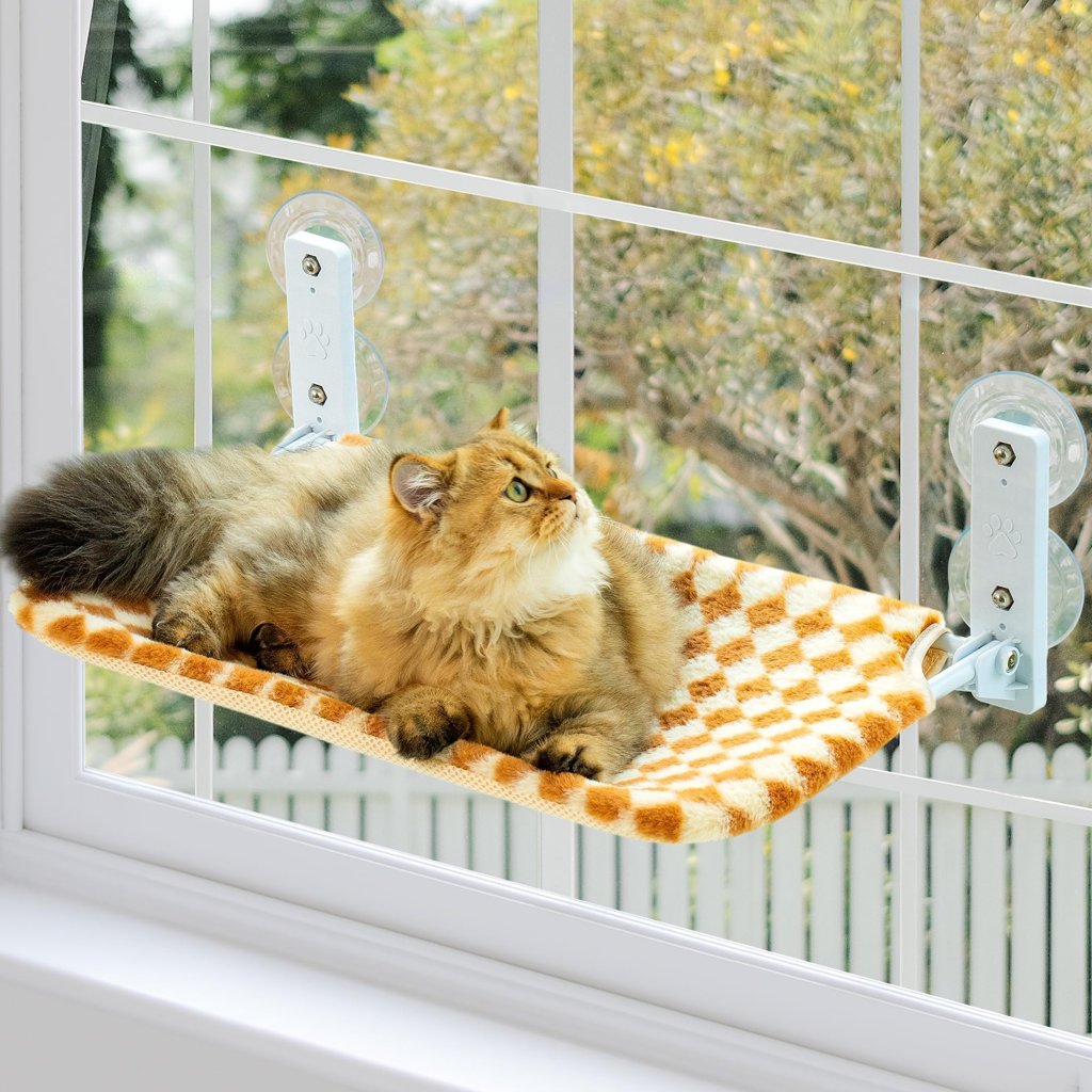 Hamaca para ventana de gato plegable y lavable – EDAGNY