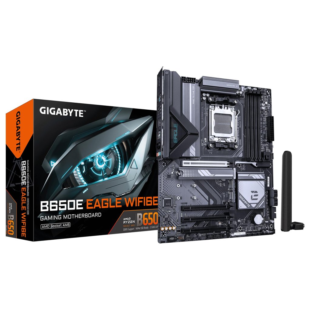Placa base GIGABYTE B650E Eagle con Wi‑Fi 6E y PCIe 5.0
