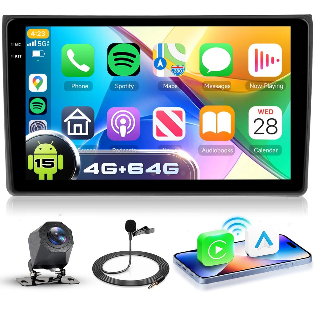 Radio Coche 9" Android para Audi A4