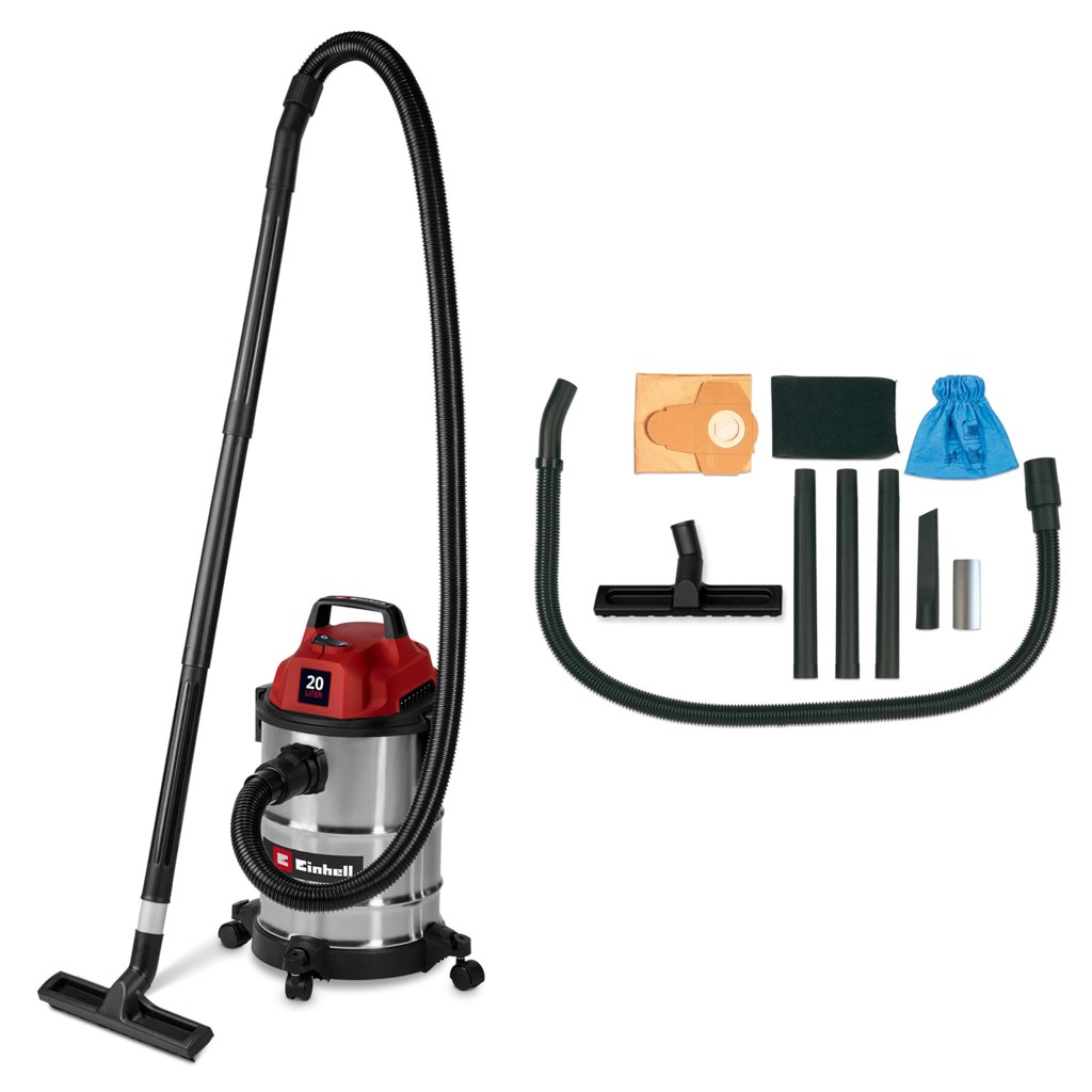 Aspiradora 2 en 1 Einhell TC‑VC 2045 S: potencia y versatilidad
