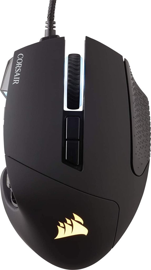 Ratón Corsair Scimitar Elite RGB: precisión para MOBA y MMO